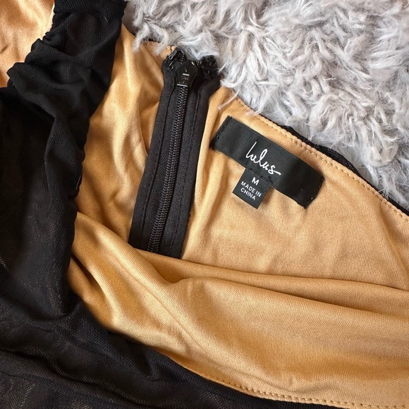 Lulus Black Ruched One-Shoulder Bodycon Dress - Picture 8 of 8